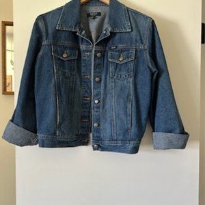 IZOD Jean Jacket Petite L